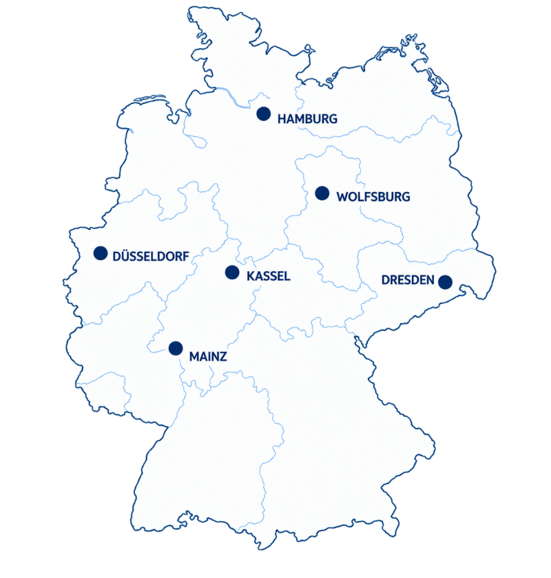 Deutschlandkarte Korrektur